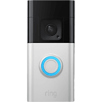 MediaMarkt Ring Battery Video Doorbell Plus - Satin Nickel aanbieding
