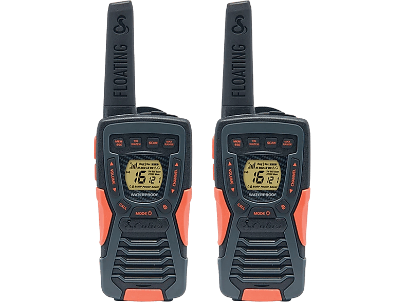 Uniq Walkie Talkie Zwart / Oranje (am1055)