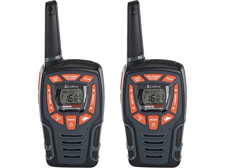 Uniq Walkie Talkie Zwart / Oranje (am855)