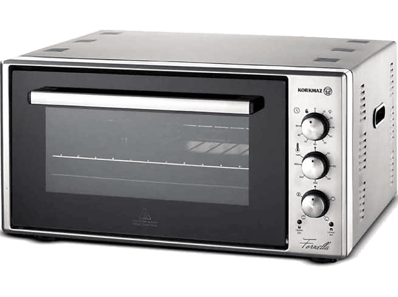 KORKMAZ A496 Fornella 50l Midi Fırın Inox