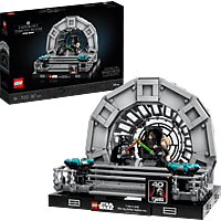 LEGO Star Wars 75352 Thronsaal des Imperators – Diorama Bausatz, Mehrfarbig