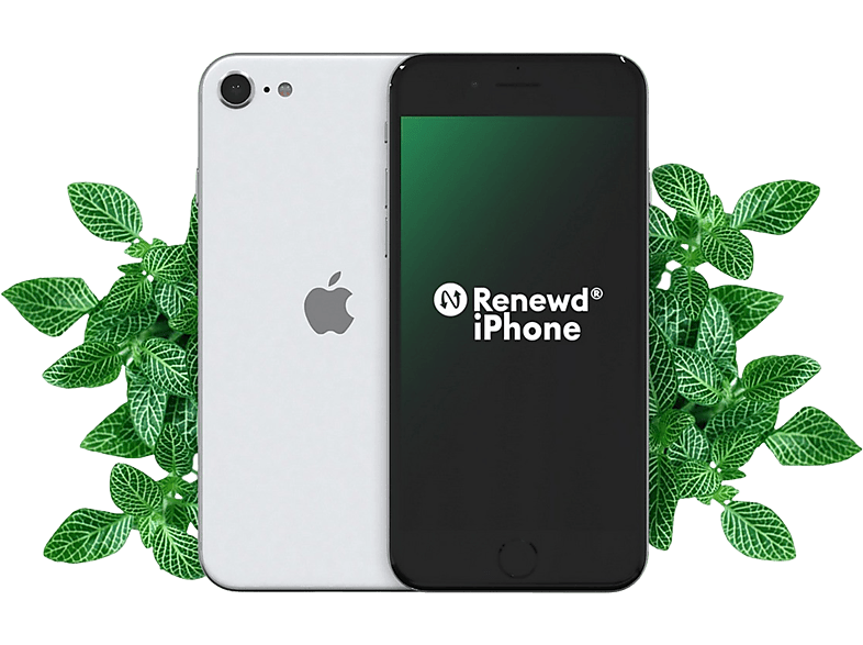 Renewd Iphone Se - 128 Gb Wit (renewd)