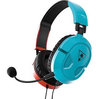 TURTLE BEACH Recon 50N - Cuffie da gaming, Blu/Rosso/Nero