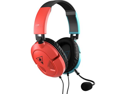 TURTLE BEACH Recon 50N - Gaming-Headset, Blau/Rot/Schwarz