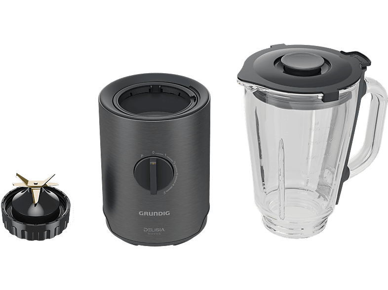 GRUNDIG TB 7285 CDX Delisia Novus Sürahi Blender Dark Inox_2