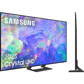 TV LED 55" - Samsung TU55CU8500KXXC, UHD 4K, Dynamic Crystal Color, Object Tracking Sound Lite, Adaptive Sound, Smart TV, Titan Gray