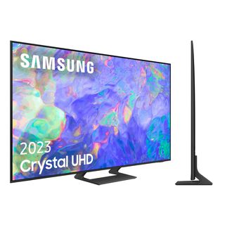 REACONDICIONADO B: TV LED 75" - Samsung TU75CU8500KXXC, UHD 4K, Dynamic Crystal Color, Object Tracking Sound Lite, Adaptive Sound, SmartTV, Titan Gray