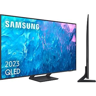 TV QLED 85" - Samsung TQ85Q70CATXXC, UHD 4K,  Smart TV, Motion Xcelerator Turbo+, Quantum HDR, Diseño Airslim, DVB-T2 (H.265), Titan Gray
