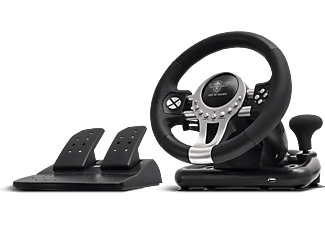 SPIRIT OF GAMER Race Wheel PRO 2 kormány + pedál + váltó, PC/PS3/PS4/PS5/Xbox One/S/X kompatibilis, fekete (SOG-RWP2)