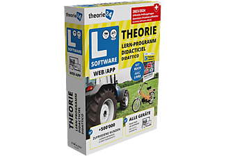 «theorie24» Web/App incl. libro di teoria per l’esame di teoria cat. F/G, M 2023/24 - PC/MAC - Tedesco, Francese