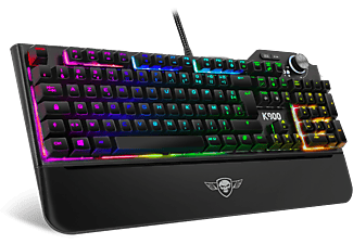 SPIRIT OF GAMER XPERT K900 mechanikus billentyűzet, kék kapcsolók, RGB, Magyar kiosztás (CLA-XK900-HU)