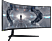 SAMSUNG Odyssey G9 LC49G95TSSP - Ecran de jeu, 49 ", DWQHD, 240 Hz, blanc/noir