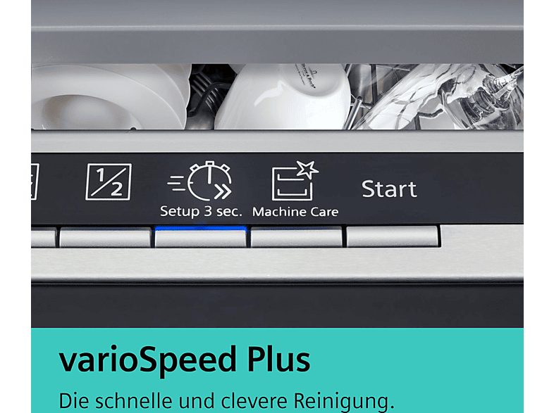 SIEMENS SN63EX14VE iQ300 Geschirrspüler (vollintegrierbar, 598 mm breit, 44 dB (A), C)