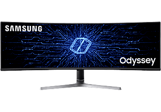 SAMSUNG LC49RG90SSP - Ecran de jeu, 48.8 ", DWQHD, 120 Hz, Noir