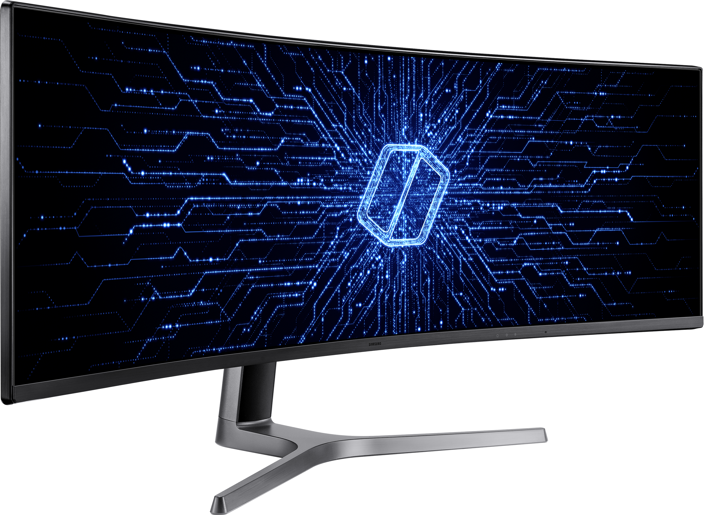 SAMSUNG LC49RG90SSP 48.8 " DQHD Gaming Monitor (1 Reaktionszeit, 120 Hz)
