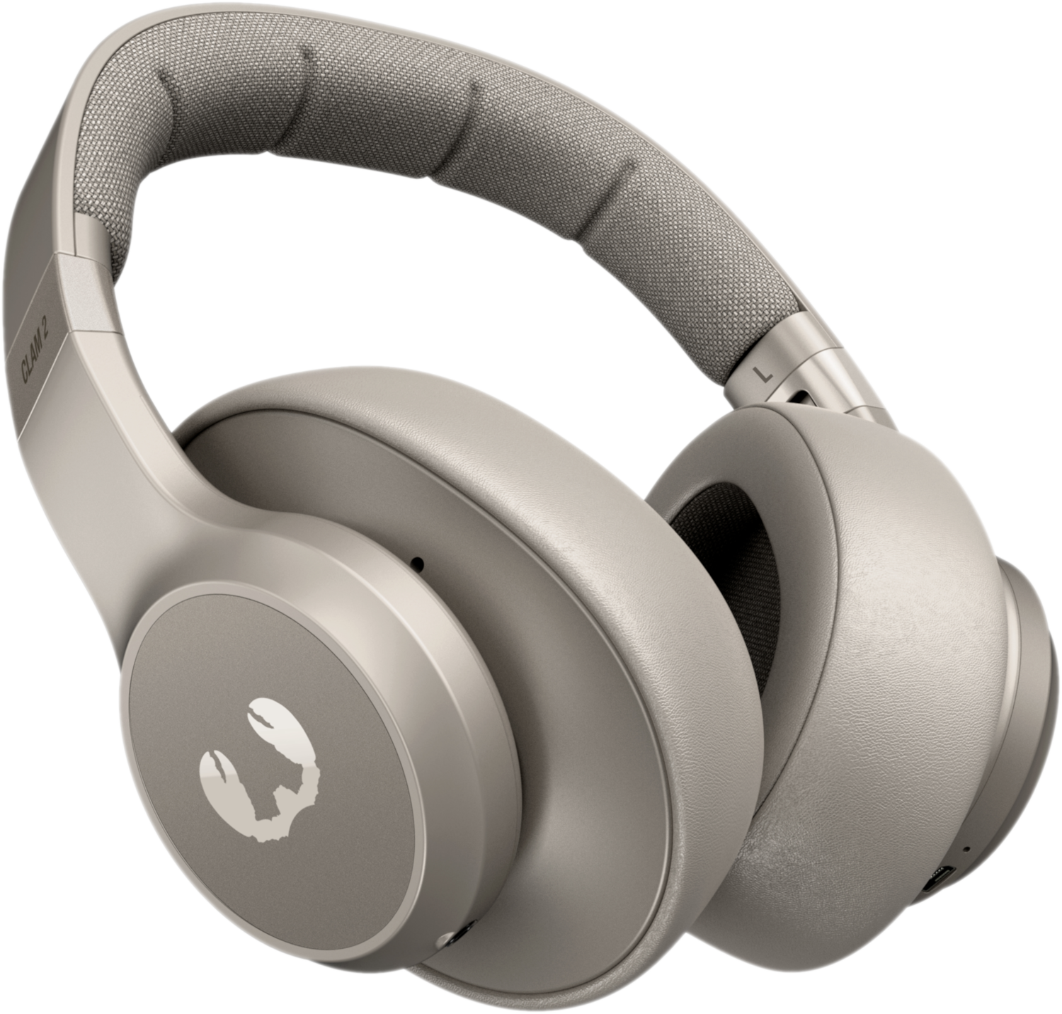 FRESH N REBEL 3HP4002SS CLAM2 WRLS HEADPHONES SILKY SAND Over-ear Casque audio sans fil Gris