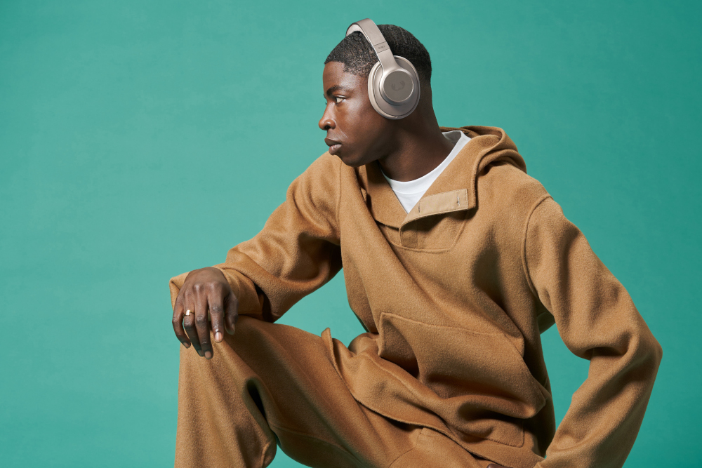 FRESH N REBEL 3HP4002SS CLAM2 WRLS HEADPHONES SILKY SAND Over-ear Casque audio sans fil Gris