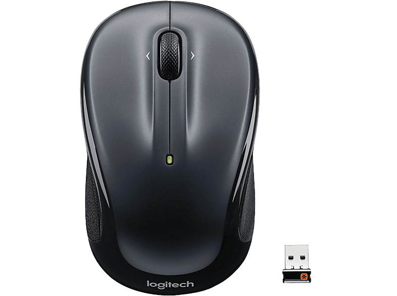 Ratón inalámbrico - Logitech M325s, Inalámbrico, USB, Multiplataforma, Ambidiestro, 1000 DPI, Negro