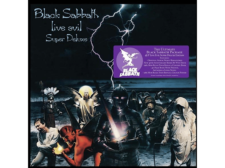 (Super Black - Sabbath 40th Deluxe Edition) - Live Anniversary Evil (Vinyl)
