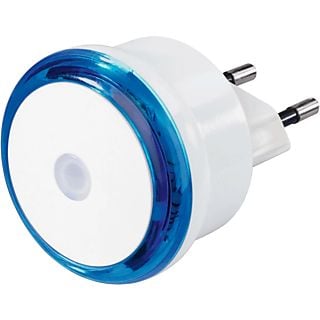 HAMA Veilleuse LED Basic sur prise avec capteur crépusculaire Bleu (223493)