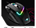 SPIRIT OF GAMER PRO-M3 RGB optikai egér + egérpad, 7200DPI, 8 gomb, RGB, fekete (S-PM3RGB)