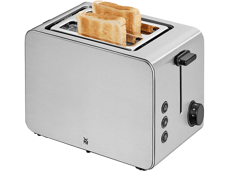 WMF Stelio Toaster (Silber, 1050 Watt, Schlitze: 2)
