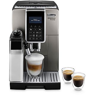 DE'LONGHI Dinamica ECAM359.57.TB MACCHINA CAFFÉ AUTOMATICA, Titanio e nero