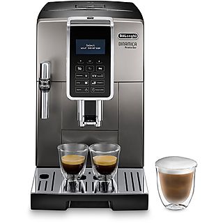 DE'LONGHI Dinamica ECAM359.37.TB MACCHINA CAFFÉ AUTOMATICA, Titanio e nero