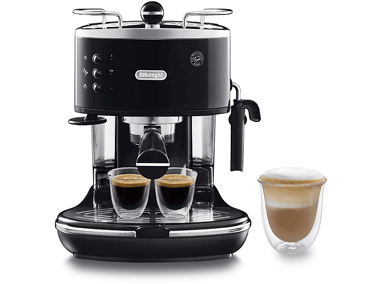 MACCHINA CAFFÈ ESPRESSO DE'LONGHI Icona Classic ECO311.BK, 1100 W, Nero