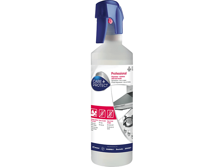 CARE+PROTECT Profesyonel Paslanmaz Çelik Ve Davlumbaz Yağ Giderici 500 ml_0