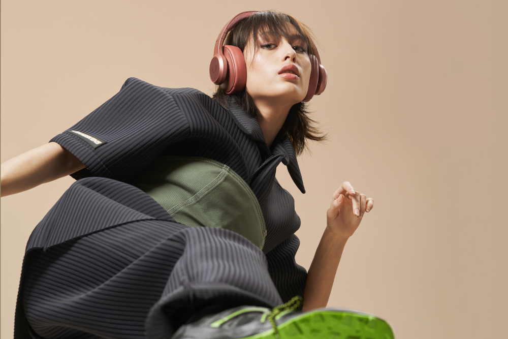 FRESH N REBEL 3HP4102SR CLAM2ANC WRLS HEADPHONES SAF RED Over-ear Casque audio sans fil Rouge