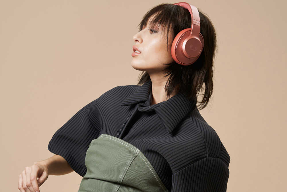FRESH N REBEL 3HP4102SR CLAM2ANC WRLS HEADPHONES SAF RED Over-ear Casque audio sans fil Rouge
