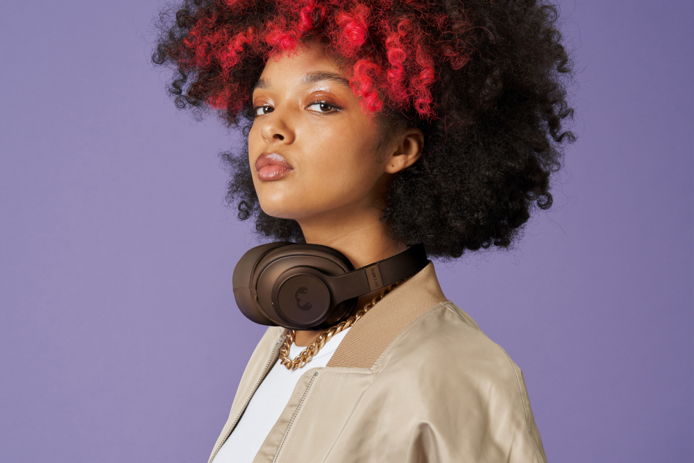 FRESH N REBEL 3HP4102BB CLAM2ANC WRLS HEADPHONES BRAV BRONZE Over-ear Draadloze hoofdtelefoon Bruin