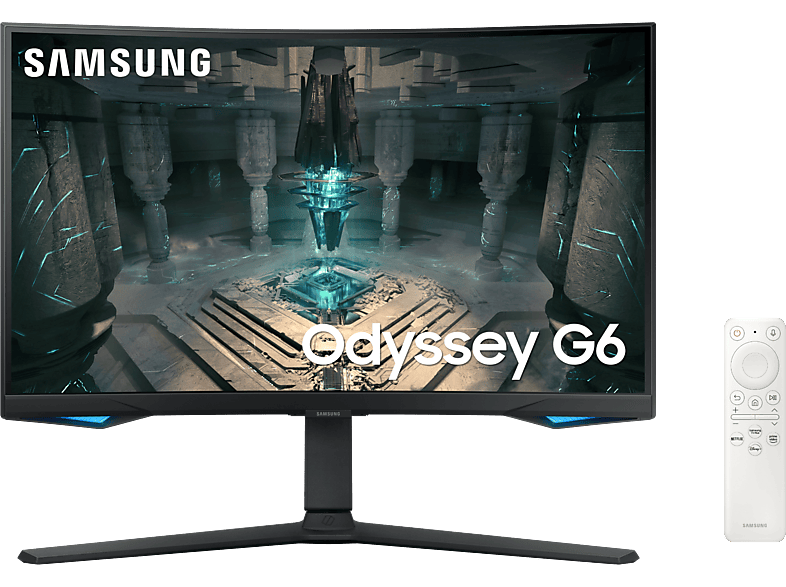 MediaMarkt, Samsung Odyssey G6 Ls27bg650eu 27 Qhd Gaming Monitor, 1 Ms Reaktionszeit, 240 Hz, Gaming & VR;PC Gaming;Gaming Monitore, LS27BG650EUXEN