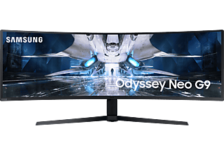 SAMSUNG Odyssey Neo G9 LS49AG950NP - Gaming Monitor, 49 ", DWQHD, 240 Hz, Weiss/Schwarz