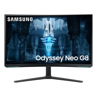 SAMSUNG Odyssey Neo G8 LS32BG850NP - Gaming Monitor, 32 ", UHD 4K, 240 Hz, Weiss/Schwarz