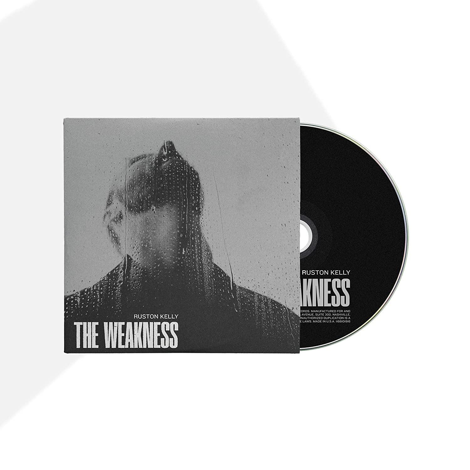 Eine CD-Hülle mit Albumtitel und eine schwarze CD.