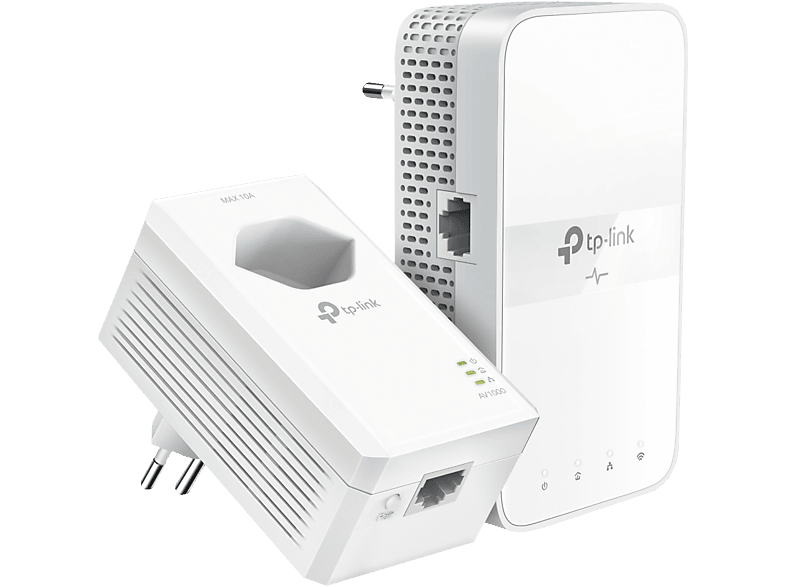 TP-LINK AV1000 Gigabit - Powerline-AC-WLAN-Extender (Weiss)
