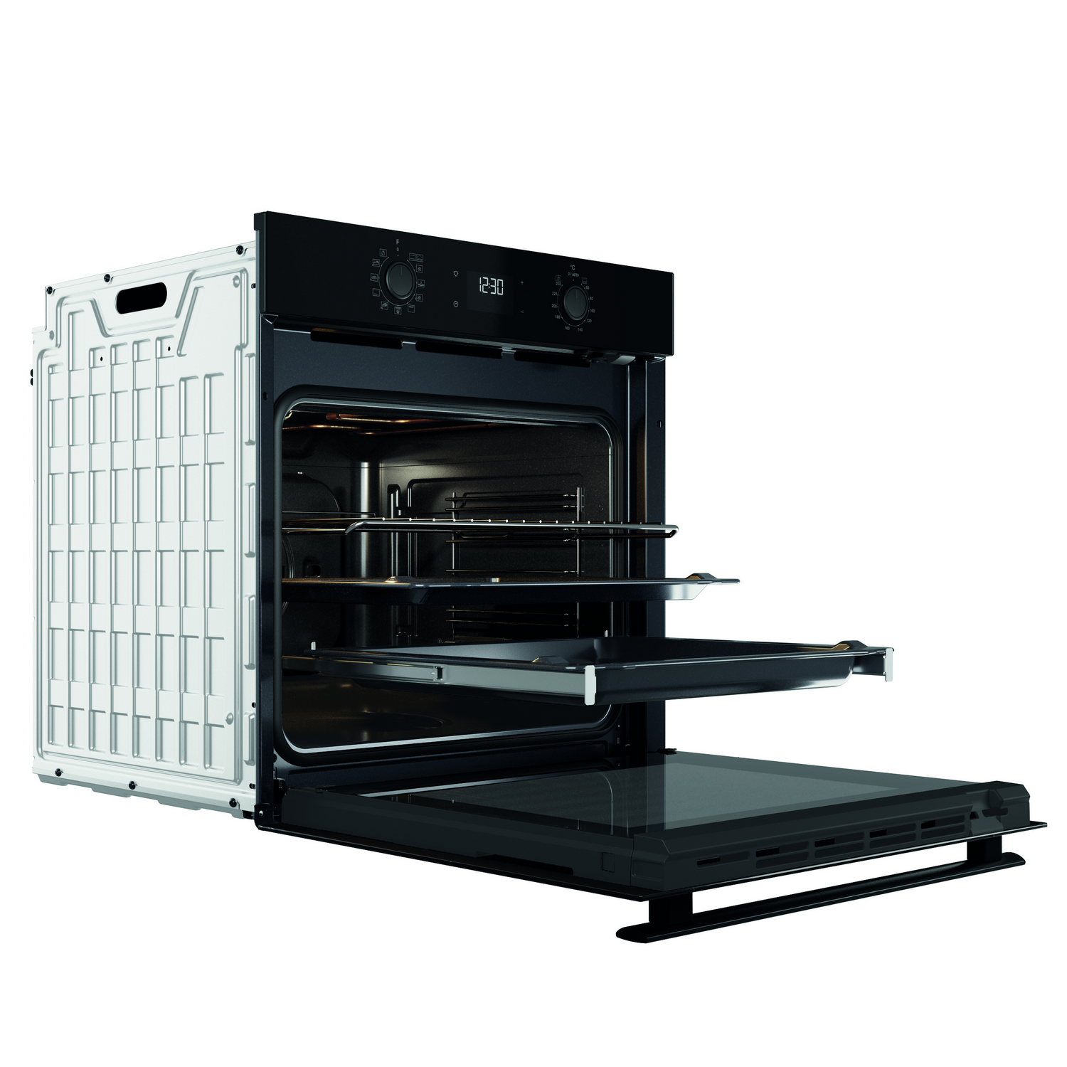 Four Whirlpool OMR58HU1B - 71 Litres - Classe A+ - 3300W - Inox - Four Électrique Multifonction