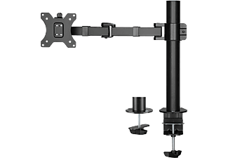 ACT asztali monitor állvány 1 monitorhoz, max 32", VESA 75x75 vagy 100x100, fekete (AC8325)