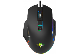 SPIRIT OF GAMER PRO-M1 optikai egér, 8000DPI, 7 gomb, RGB, fekete (S-PM1)