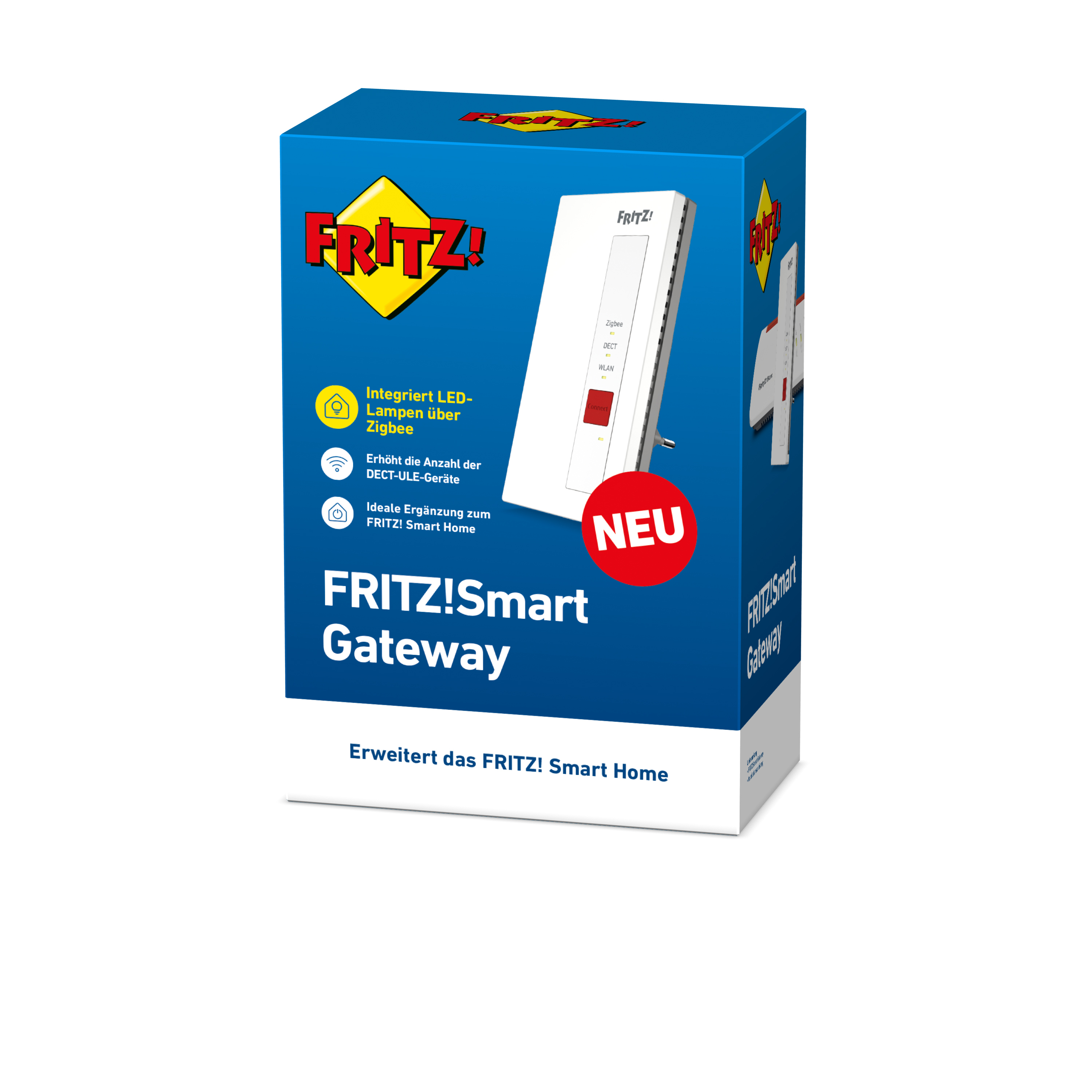AVM FRITZ!Smart Gateway, Weiß/Rot
