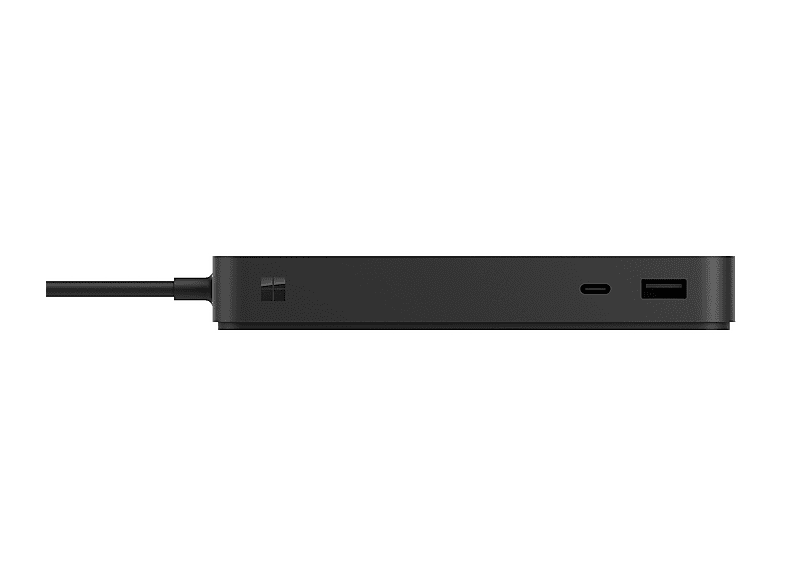 MICROSOFT Surface Thunderbolt 4 Dockingstation, USB-A/C, USB 4, 4K/60Hz, 2.5Gb Ethernet, 3.5mm, 96W PD, Schwarz; Dockingstation----Dockingstation — Foto 3 von 4