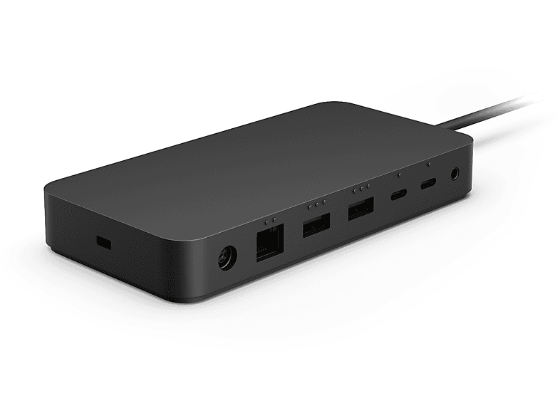 MICROSOFT Surface Thunderbolt 4 Dockingstation, USB-A/C, USB 4, 4K/60Hz, 2.5Gb Ethernet, 3.5mm, 96W PD, Schwarz; Dockingstation----Dockingstation