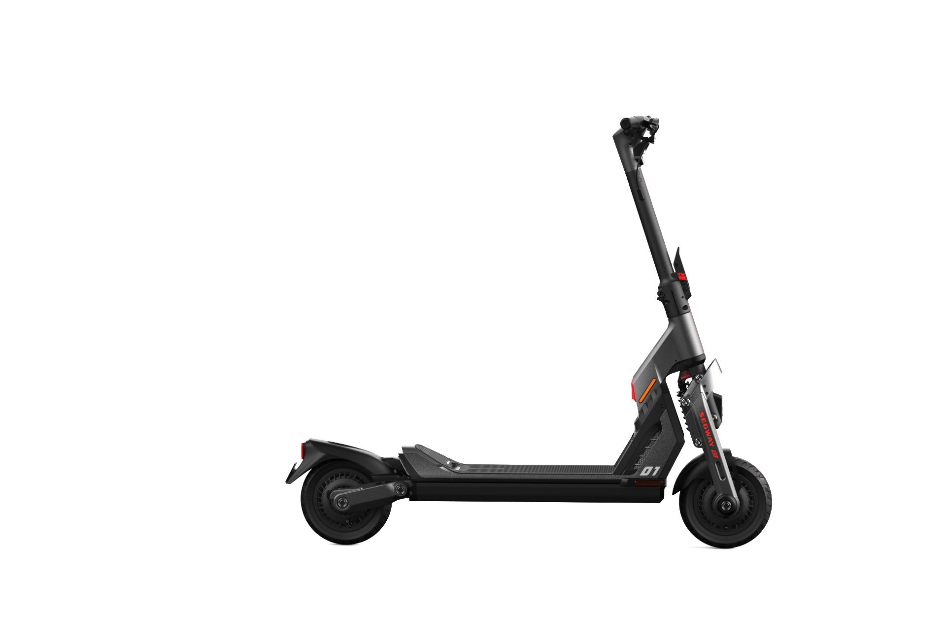 NINEBOT Segway Ninebot KickScooter GT1D Zoll, Schwarz/Silber) E-Scooter (11