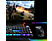 SPIRIT OF GAMER Darkskull RGB-M egérpad, 300 x 230 x 3mm, RGB élvilágítás, fekete (SOG-PADMRGB)