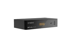 STRONG SRT 7806 HD Sat-Receiver 6 HD+ DVB-S2, Receiver (HDTV, HD+ Monate Ja Karte MediaMarkt | inkl. gratis Receiver inklusive, Schwarz)