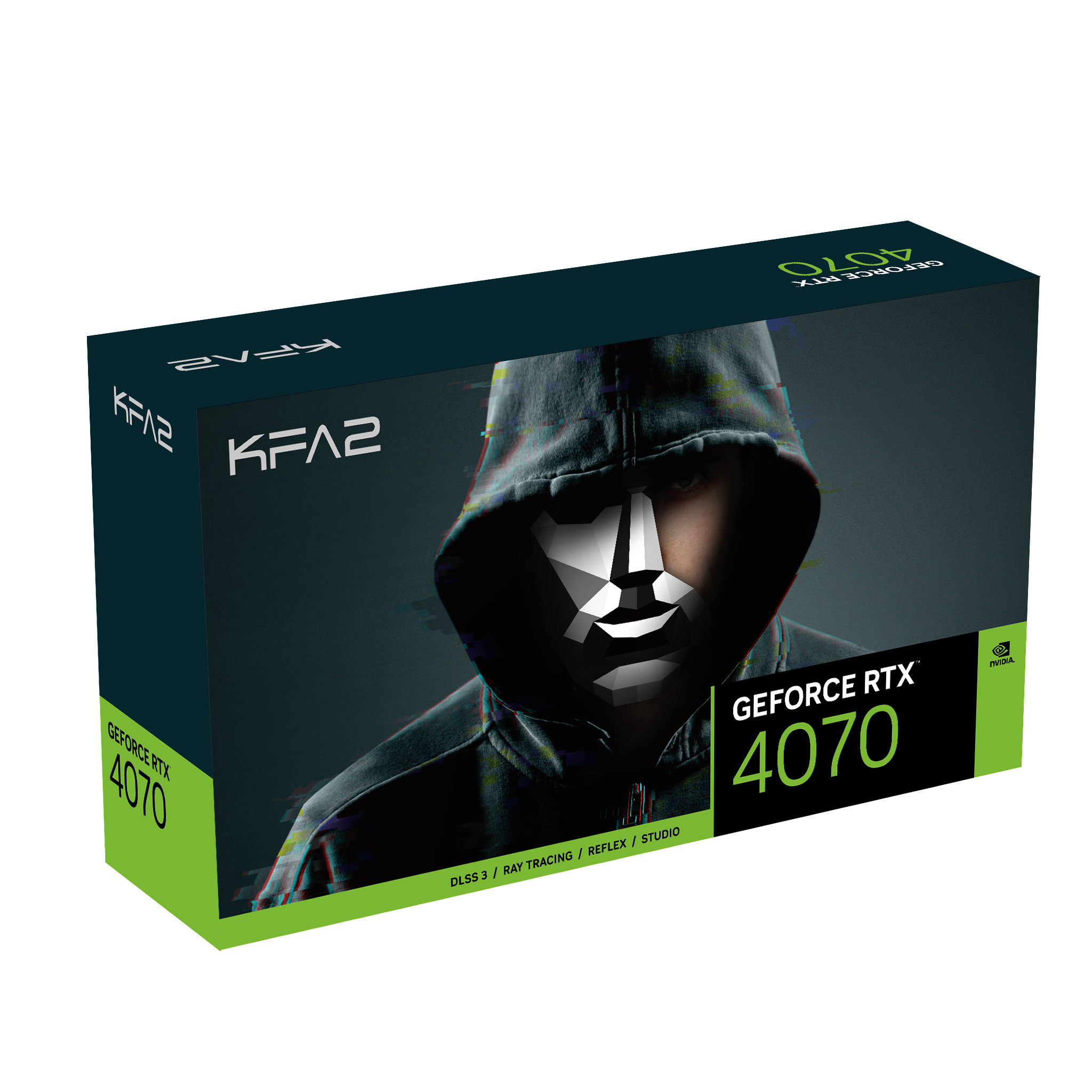 KFA2 GeForce RTX 4070 EX GAMER 1-Click OC 12GB GDDR6X 192-bit DP*3/HDMI DLSS 3 (47NOM7MD7JEK) (NVIDIA, PCI-E Grafikkarte)
