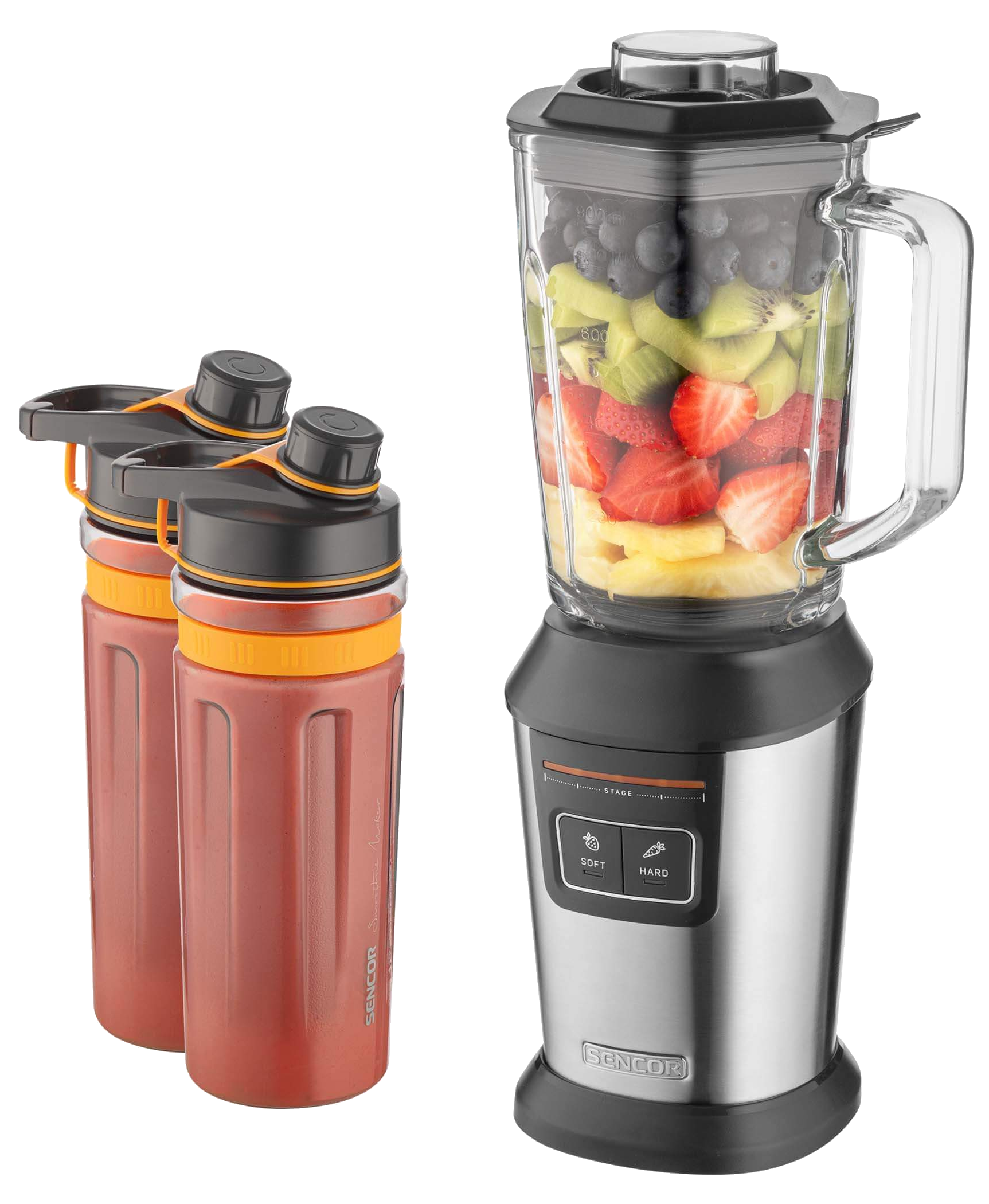 SENCOR SBL 7550SS Automata Smoothie mixer, 800W, ezüst