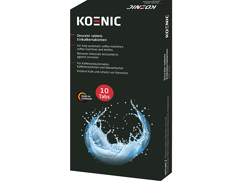 KOENIC KDT 010 Entkalkertabletten Weiß